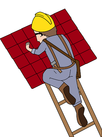Roofing Contractors Worker Man image